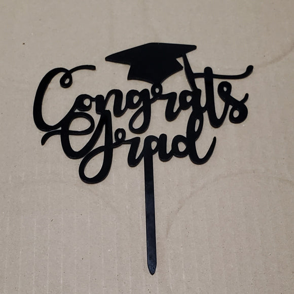 Congrats Grad Cake Topper