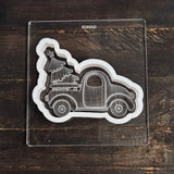 Truck with Tree Cookie Cutter Set