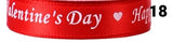 VALENTINE’S DAY RIBBON - 3/8”