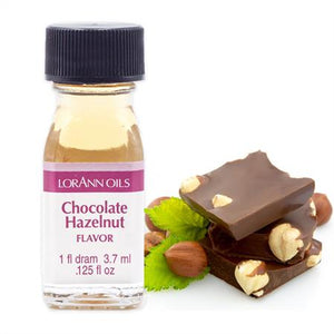 LORANN OILS Super Strength Flavour -CHOCOLATE HAZELNUT- 1 dram