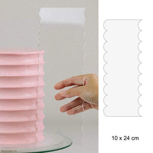 Acrylic Cake Scraper -05