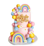 Rainbow Cake Topper Set