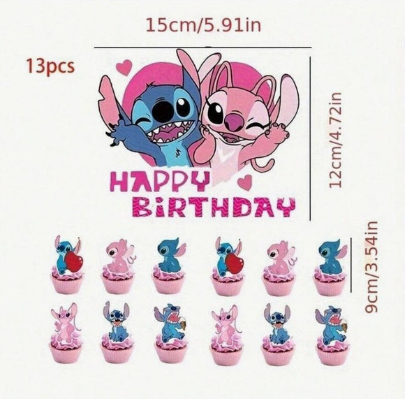 Lilo & Stitch Paper Topper Set