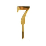 NUMBER CAKE TOPPER