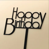 Happy Birthday Acrylic Topper 10