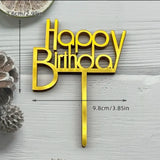 Happy Birthday Acrylic Topper 10