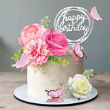 Flower Cake Topper Set
