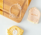 Arch w/ Florals Cookie Cutter and Embosser