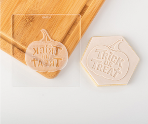 Trick or Treat Fondant Stamp