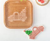 Truck with Tree Cookie Cutter Set