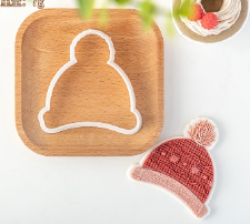 Christmas Beanie Cookie Cutter Set