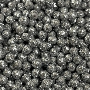 LUXE Sprinkles- SILVER- 6mm