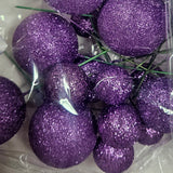 Decorative Balls- Glitter
