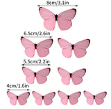 Pink Paper Butterflies