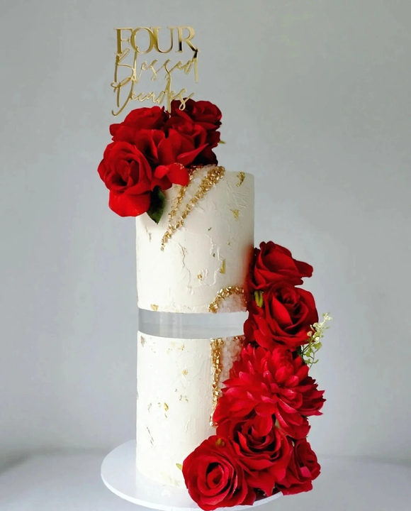 Ultra Polished Acrylic Cake Separator - 6