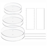 Acrylic Cake Discs Set