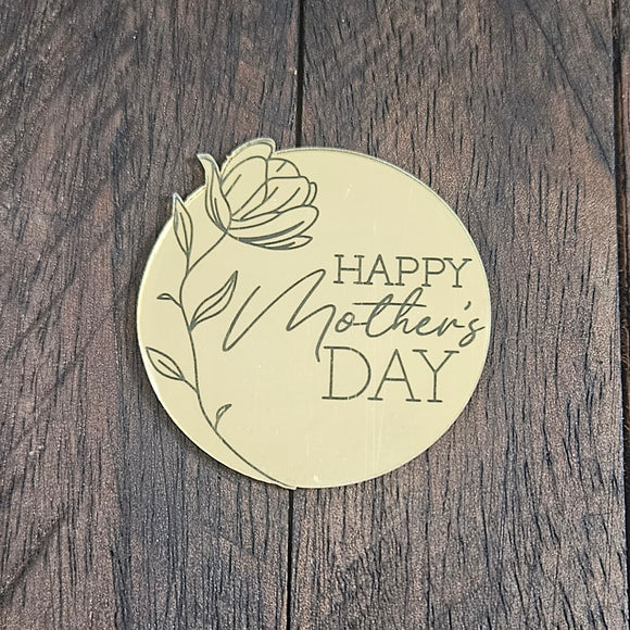 Mother's Day cupcake charm