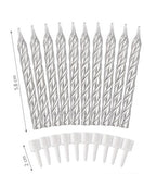 Twisted Candles - 8pcs