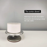 Acrylic Cake Discs Set