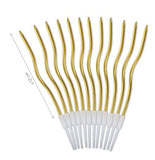 Curly Candles- 12pcs
