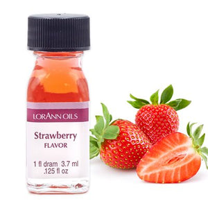 LORANN OILS Super Strength Flavours DRAM-STRAWBERRY