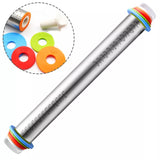 17" Stainless Steel Adjustable Rolling Pin