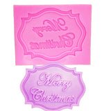 Merry Christmas Plaque Mold