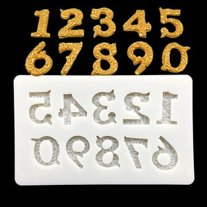 Fancy Number Mold