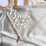 Bride to be Cake Topper