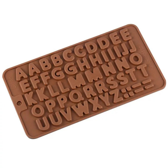Chocolate Alphabet Mold