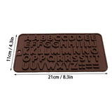 Chocolate Alphabet Mold 2