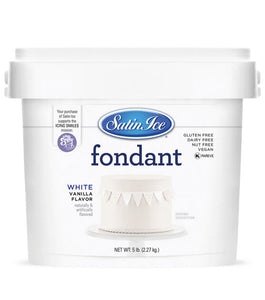 Satin Ice Fondant - White 5lb