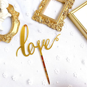 Love Topper - Gold