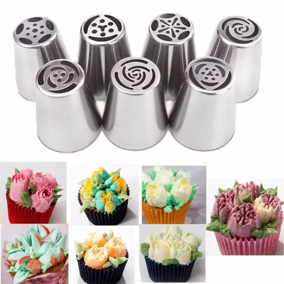 Piping Tip Set - Russian 7pcs