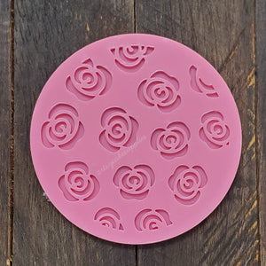 Fondant Embosser - Rose Pattern