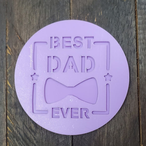 Fondant Embosser - BEST DAD EVER 2