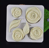 Modern Rose Silicone Mold