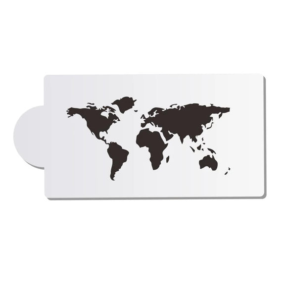 Stencil - World Map