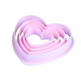 Heart cutter 4 pcs set