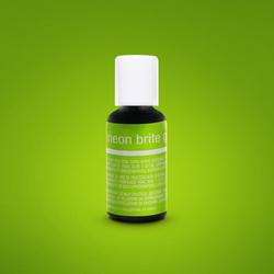 NEON BRITE GREEN LIQUA-GEL FOOD COLORING