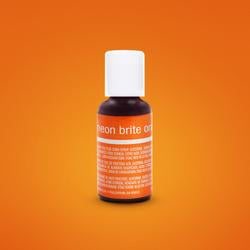 NEON BRITE ORANGE LIQUA-GEL FOOD COLORING