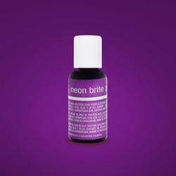 NEON BRITE PURPLE LIQUA-GEL FOOD COLORING