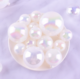 Iridescent Decorative Balls- 9pcs