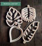 Tropical Leaf Cutter Set