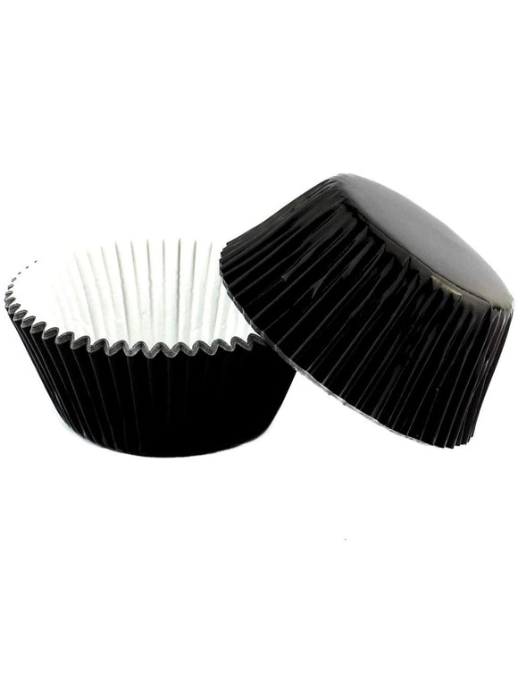 Black Foil Cupcake Liners- REGULAR