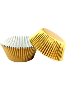 Gold Foil Cupcake Liners