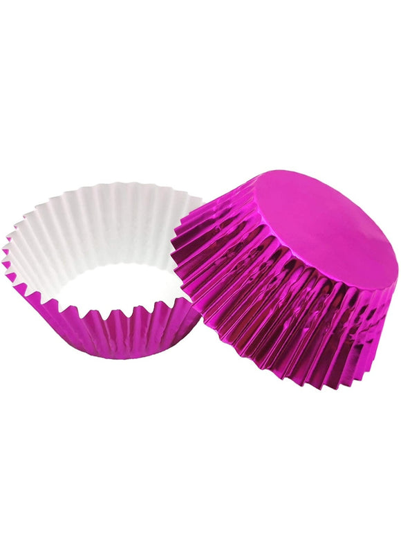 Pink Foil Cupcake Liners