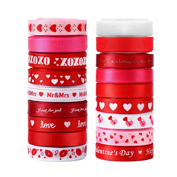 VALENTINE’S DAY RIBBON - 3/8”