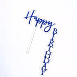 Happy Birthday Acrylic Topper- FLOATING