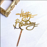 Happy Birthday Acrylic Topper 6